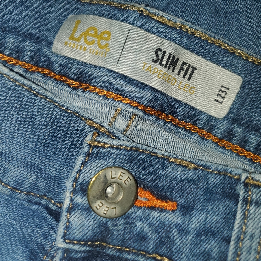Mens Lee Slim Fit Tappered Lags Jeans